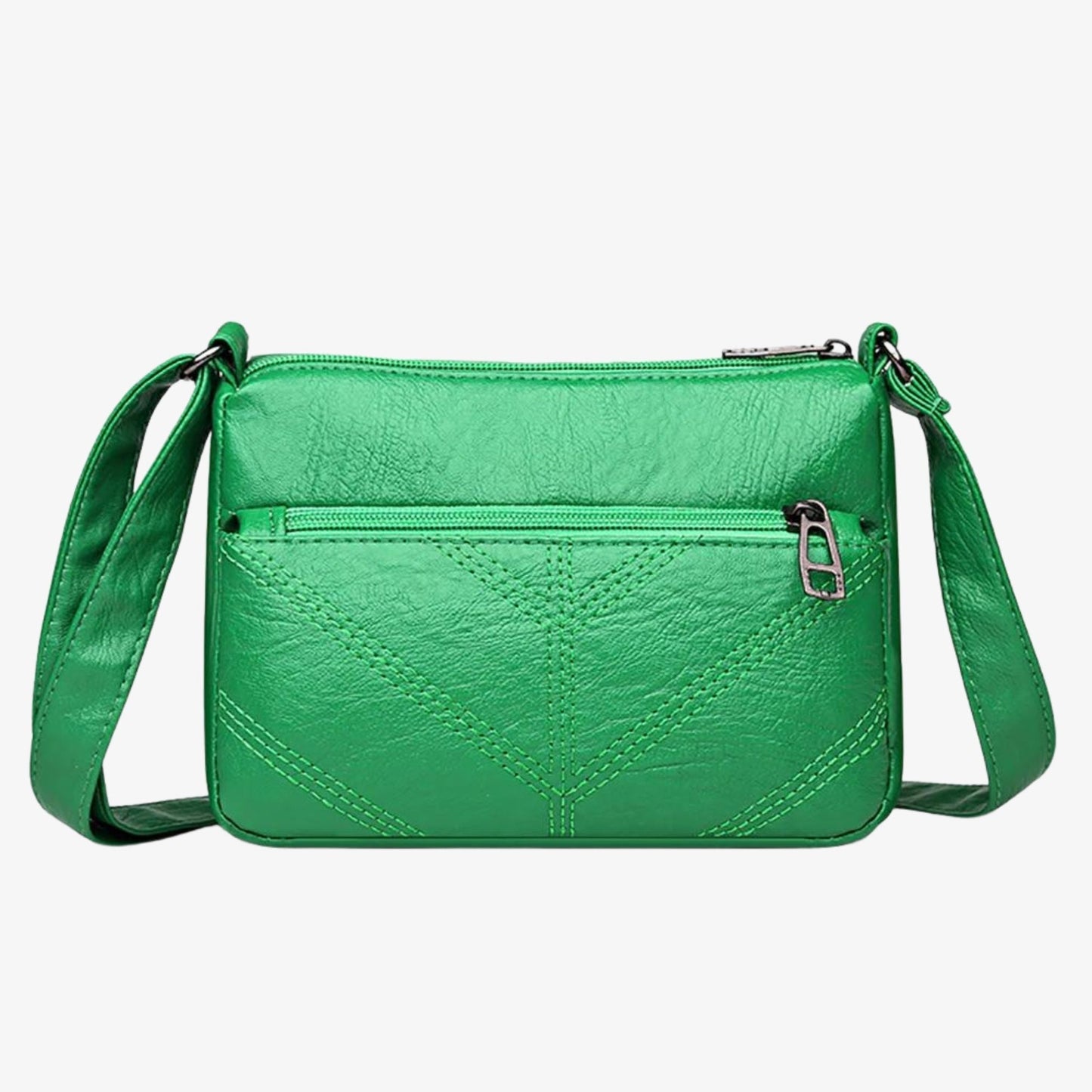 Bolsa de Couro Feminina Transversal - Estilo Chic