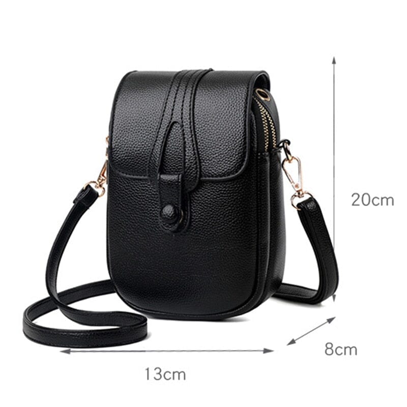 Bolsa Feminina Crossbody Bag de Couro - Vivace Harmonia