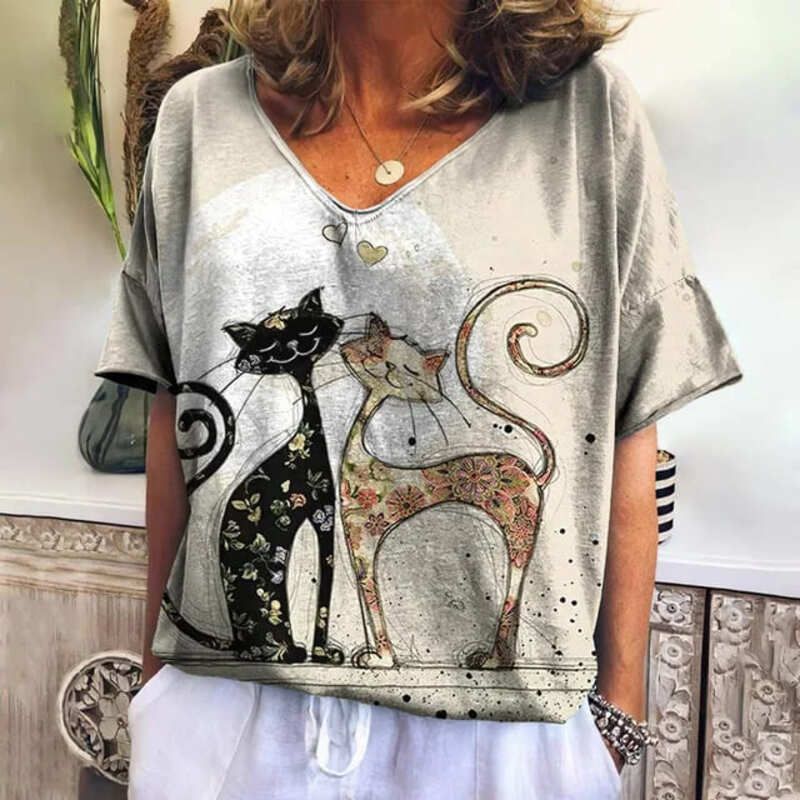 Blusa Feminina T-shirt Felícia