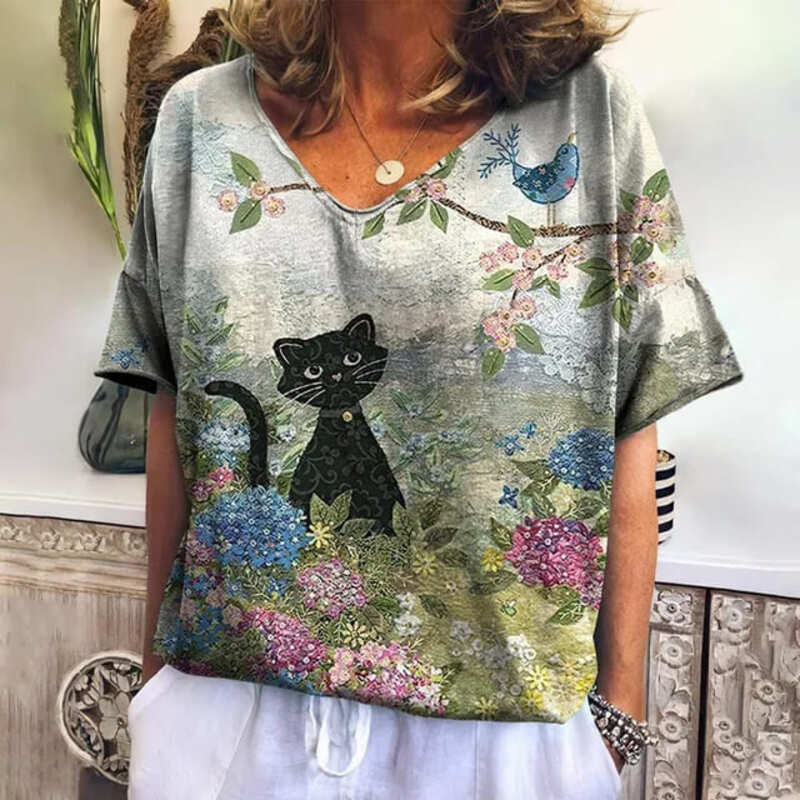 Blusa Feminina T-shirt Felícia