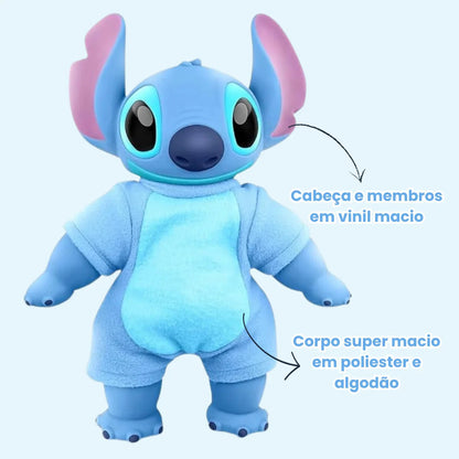 Boneco Pelúcia Stitch Original com Roupinha