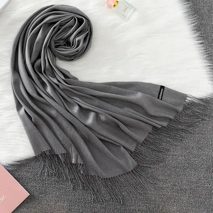 Cachecol Feminino Longo Cashmere