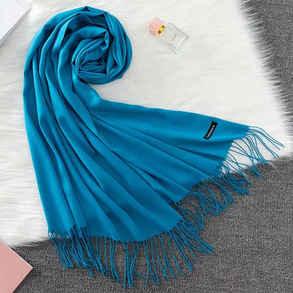Cachecol Feminino Longo Cashmere