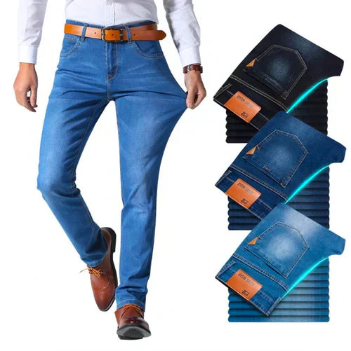 Calça Jeans Comfort Flex + Brinde Cinto Masculino