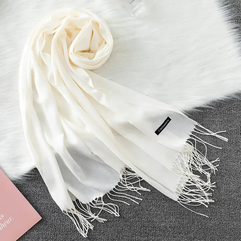 Cachecol Feminino Longo Cashmere