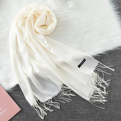 Cachecol Feminino Longo Cashmere