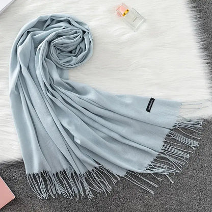Cachecol Feminino Longo Cashmere