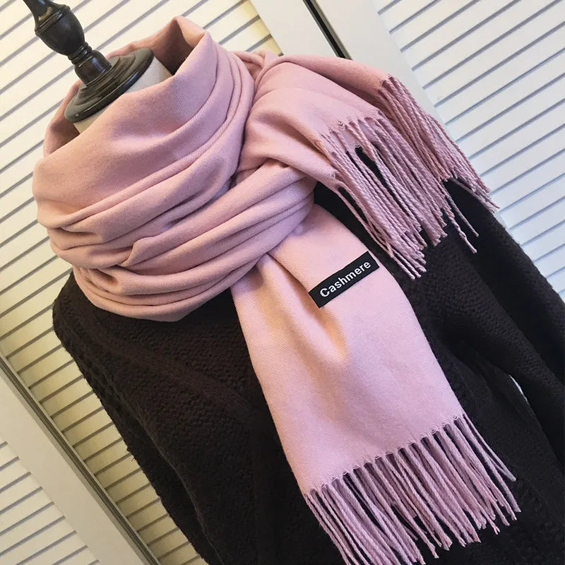 Cachecol Feminino Longo Cashmere