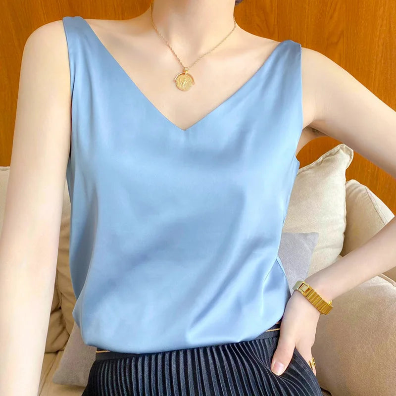 Blusa Feminina Seda Marcela