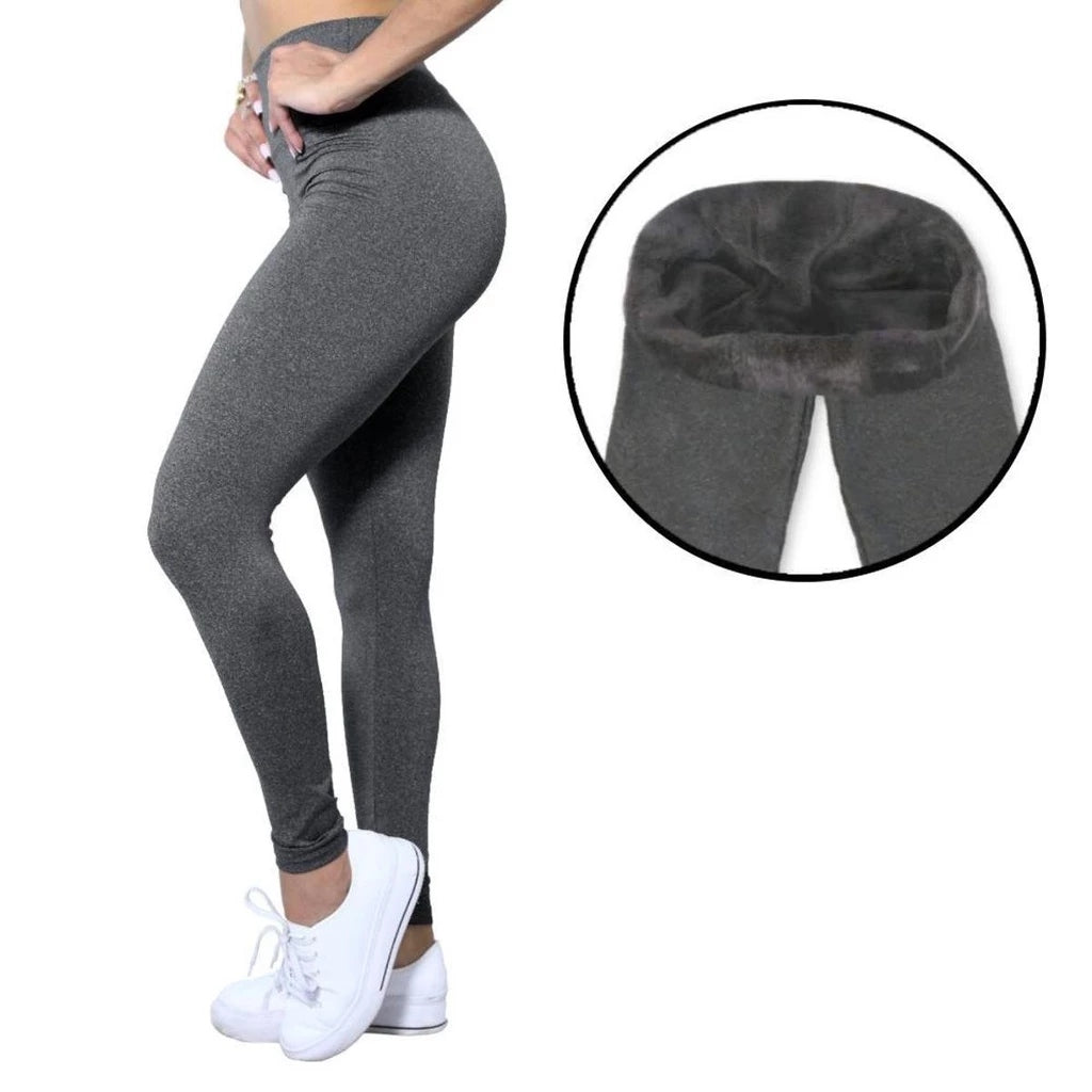Legging Feminina de Inverno Flanelada Térmica