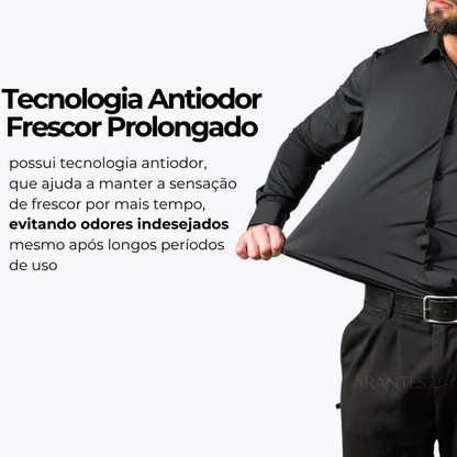 Pague 1 Leve 2 |  Camisa Ultra Tech Social - Original Anti amassados