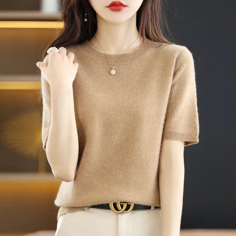 Blusa Feminina Manga Curta Darliane