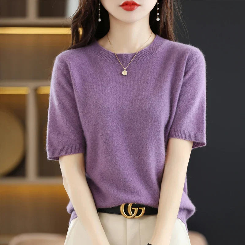 Blusa Feminina Manga Curta Darliane