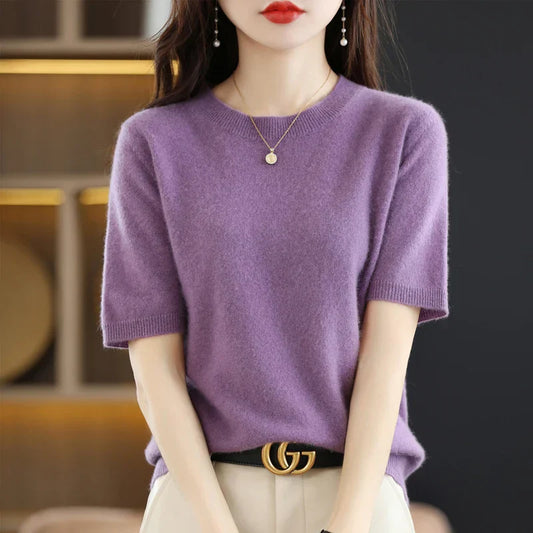 Blusa Feminina Manga Curta Darliane