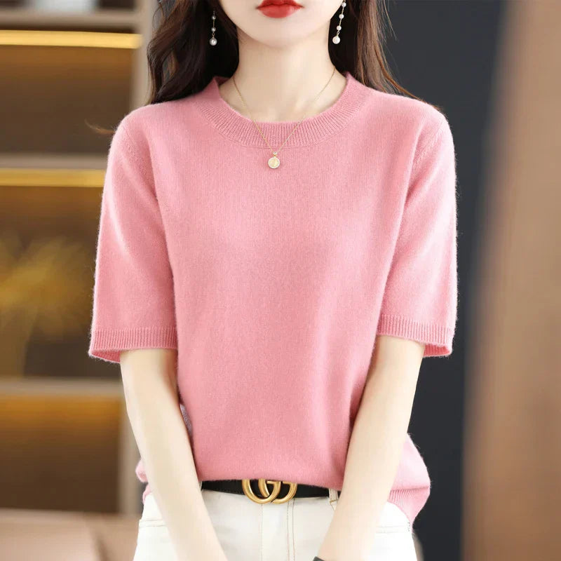 Blusa Feminina Manga Curta Darliane