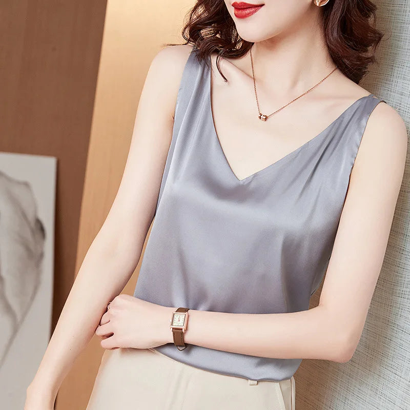 Blusa Feminina Seda Marcela