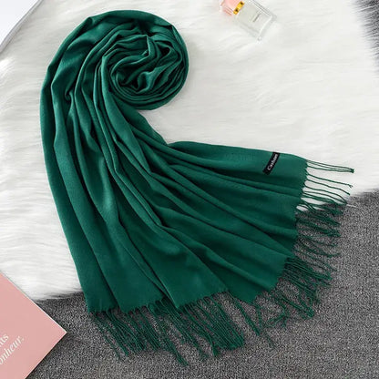 Cachecol Feminino Longo Cashmere