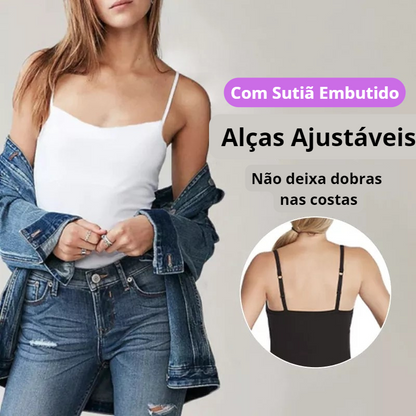 Camiseta Regata com Bojo
