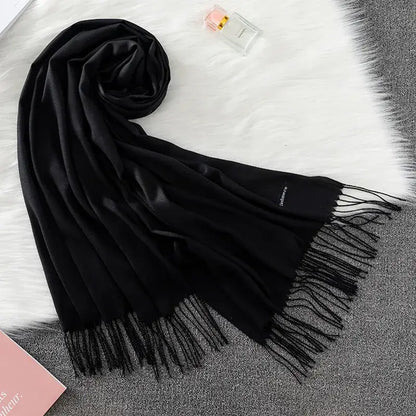 Cachecol Feminino Longo Cashmere